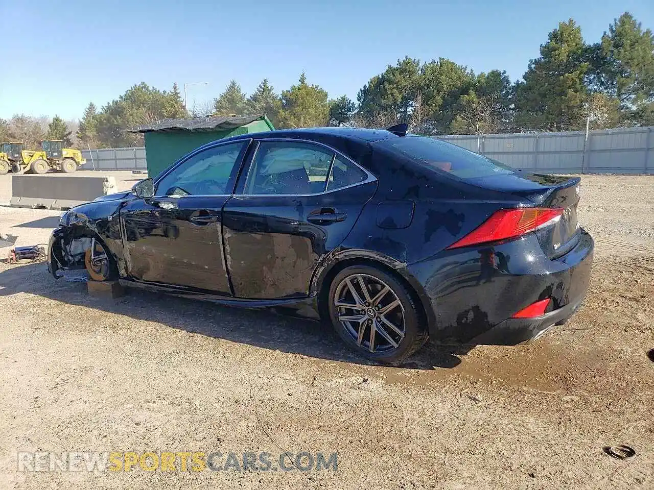 2 Photograph of a damaged car JTHC81D2XK5039979 LEXUS IS 2019