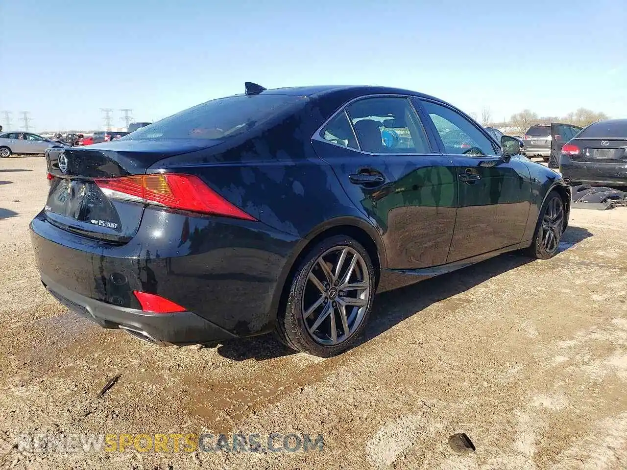 3 Photograph of a damaged car JTHC81D2XK5039979 LEXUS IS 2019