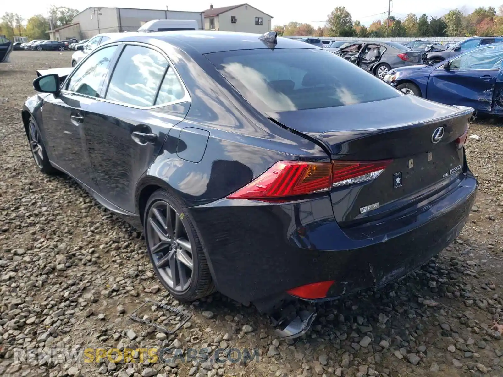 3 Фотография поврежденного автомобиля JTHCZ1D23K5016234 LEXUS IS 2019