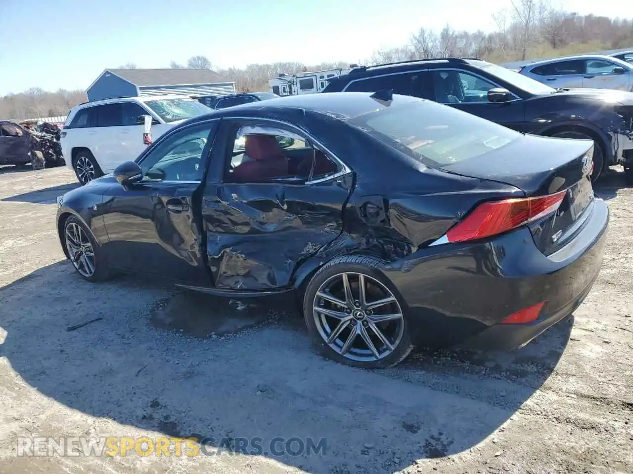 2 Photograph of a damaged car JTHCZ1D23K5016640 LEXUS IS 2019