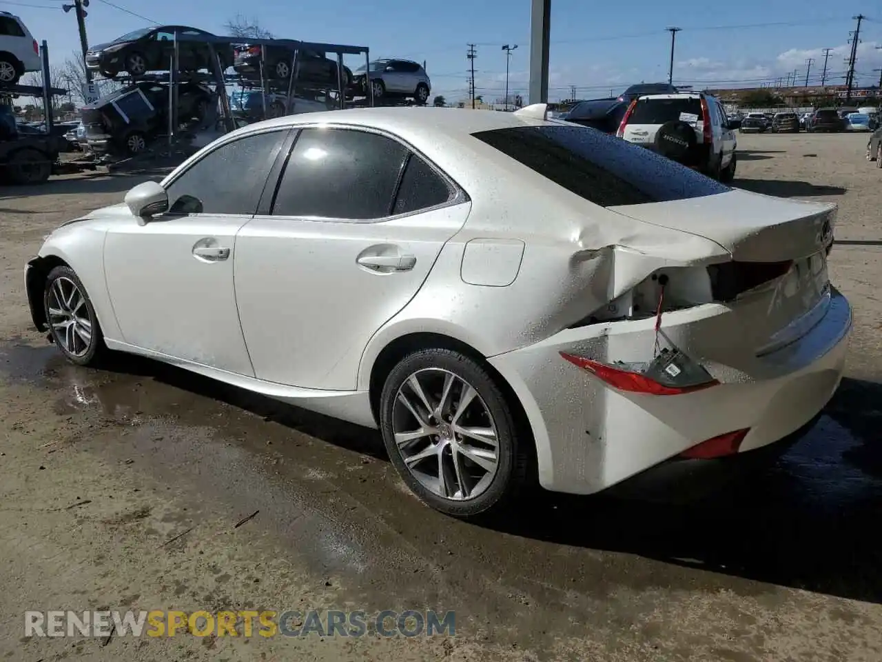 2 Photograph of a damaged car JTHA81F25L5042052 LEXUS IS 2020
