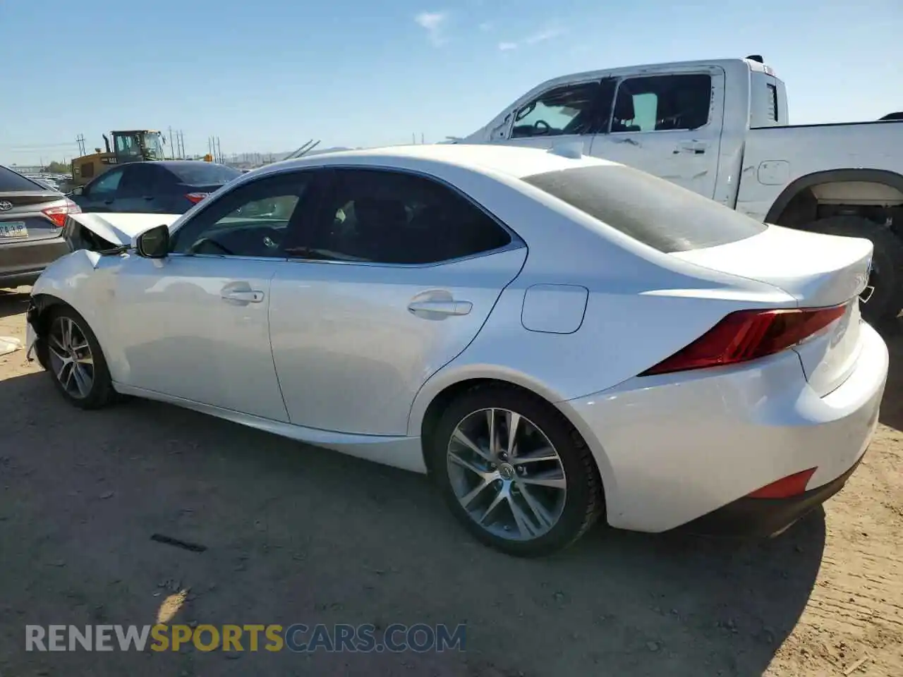 2 Photograph of a damaged car JTHAA1D21L5102464 LEXUS IS 2020