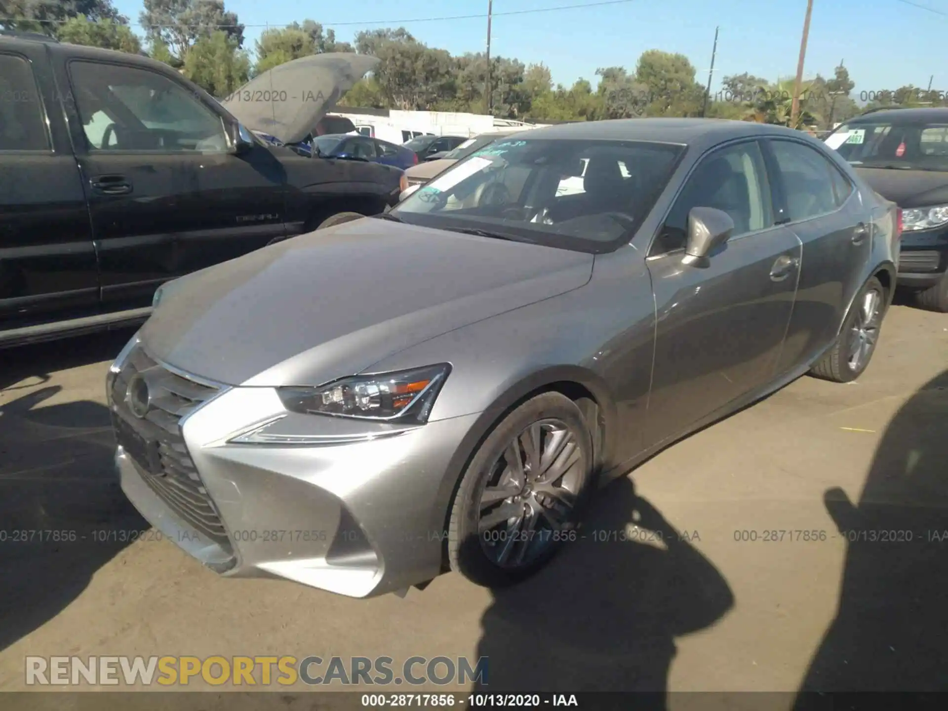 2 Photograph of a damaged car JTHAA1D27L5106583 LEXUS IS 2020