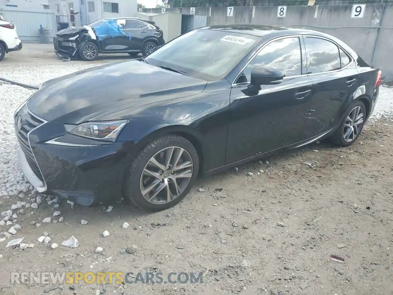 1 fotografías del automóvil dañado JTHAA1D29L5101336 LEXUS IS 2020