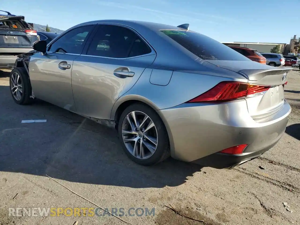 2 Photograph of a damaged car JTHDA1D25L5107518 LEXUS IS 2020