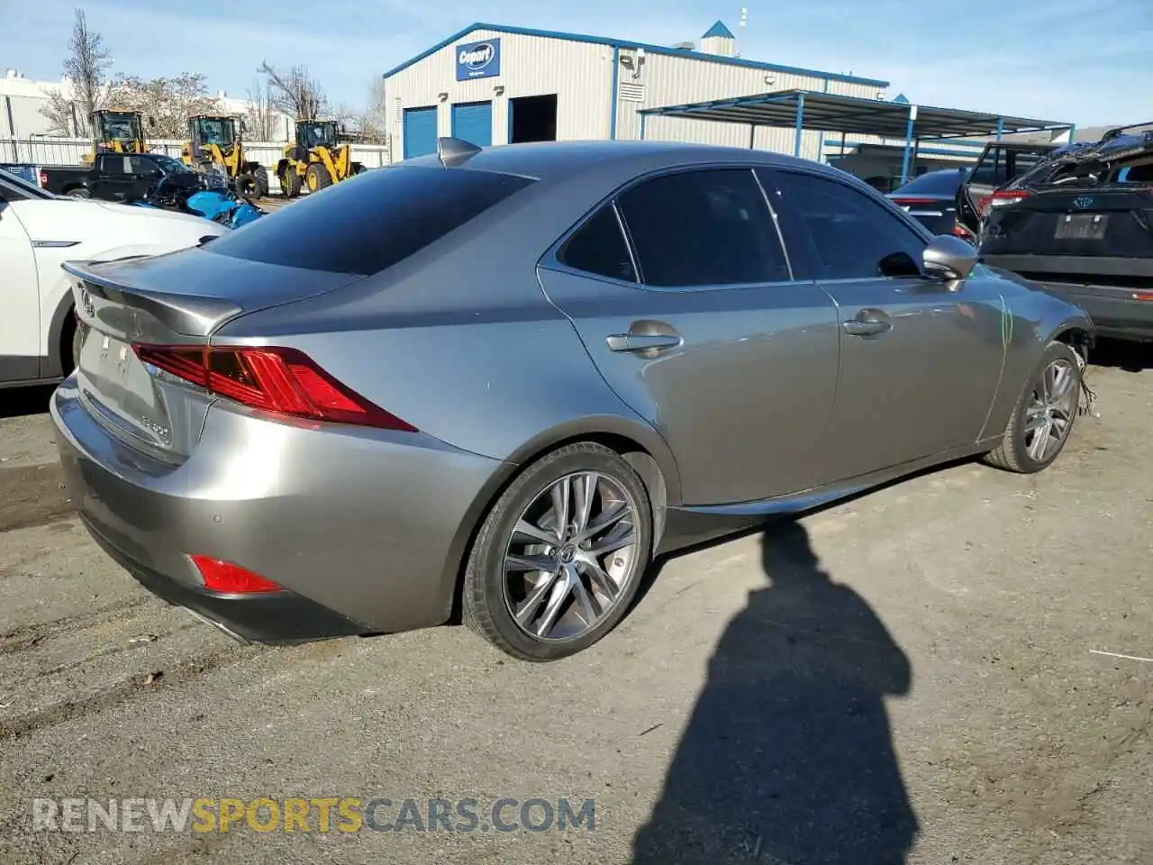 3 Photograph of a damaged car JTHDA1D25L5107518 LEXUS IS 2020