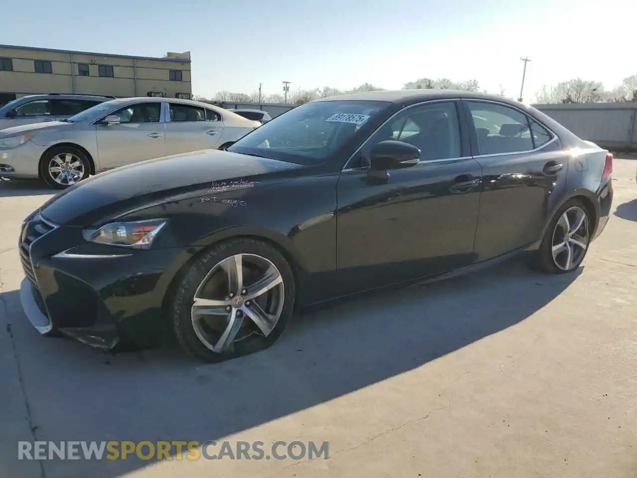 1 Photograph of a damaged car JTHDA1D26L5103199 LEXUS IS 2020