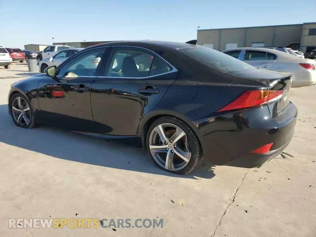 2 Photograph of a damaged car JTHDA1D26L5103199 LEXUS IS 2020