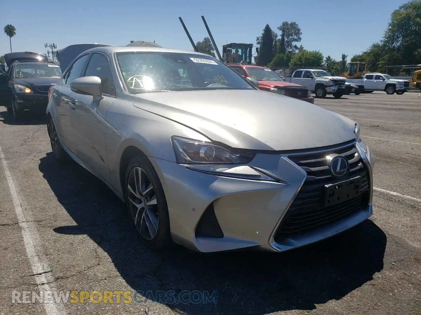 1 Фотография поврежденного автомобиля JTHDA1D27L5107181 LEXUS IS 2020