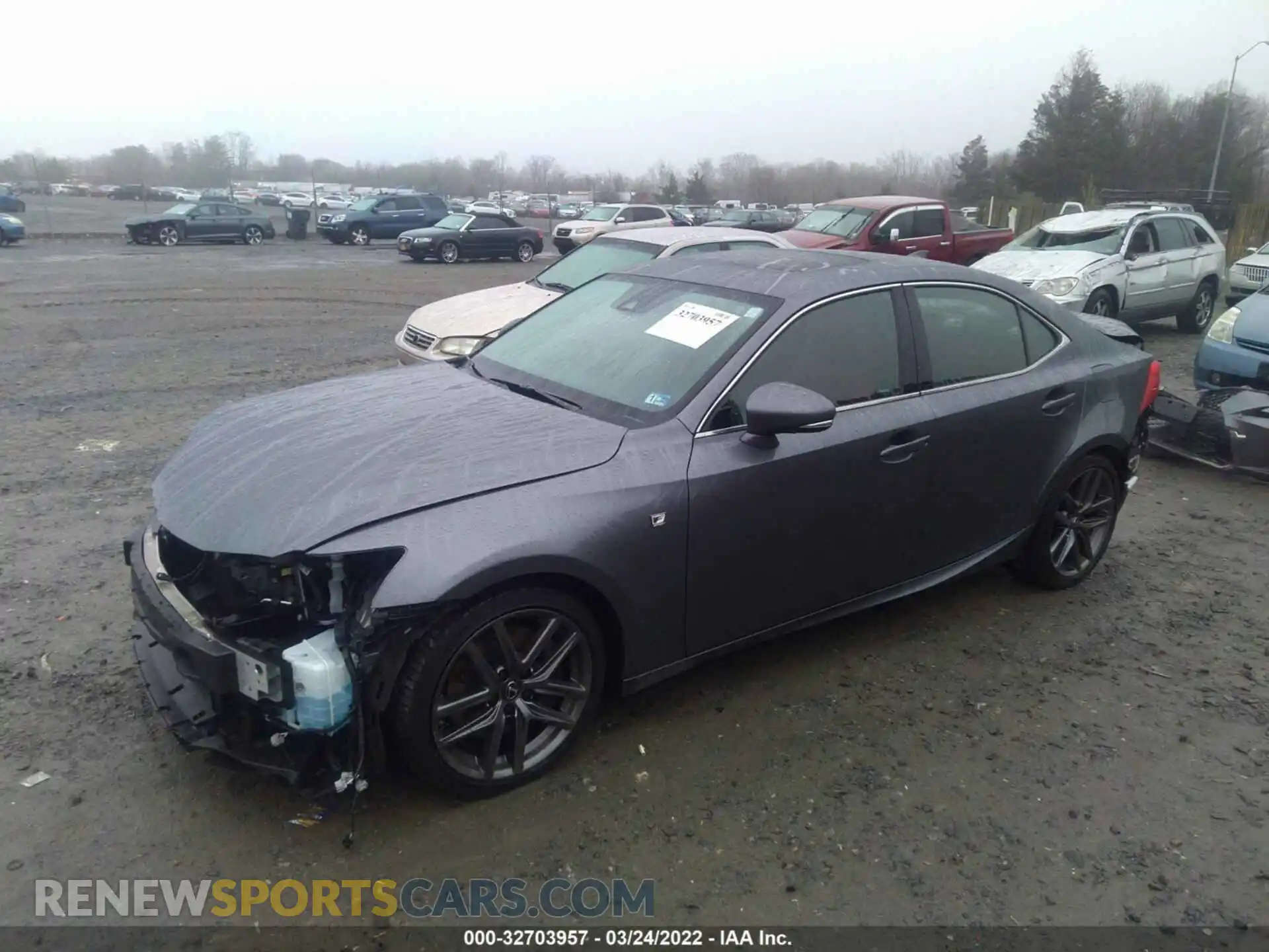 2 Photograph of a damaged car JTHG81F21L5041104 LEXUS IS 2020