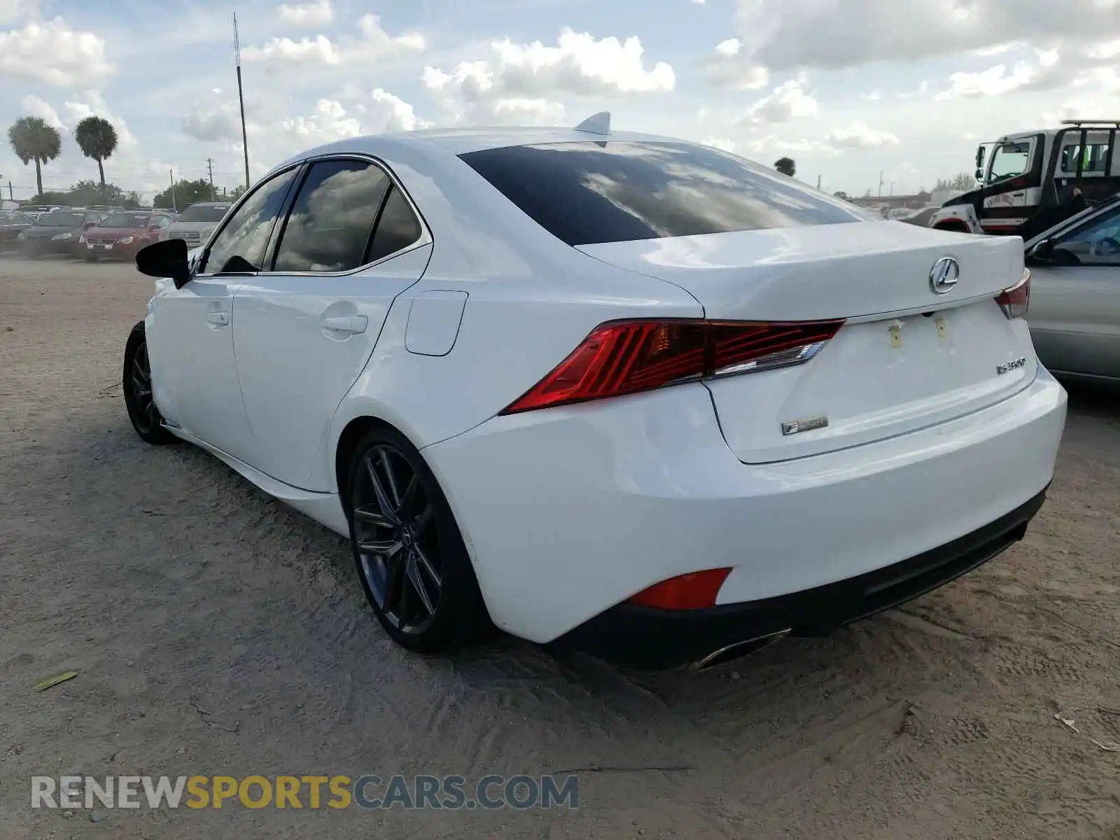 3 Photograph of a damaged car JTHGA1D20L5106354 LEXUS IS 2020