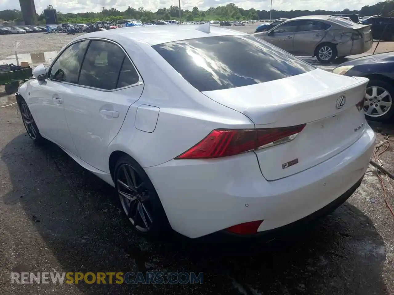 3 Photograph of a damaged car JTHGA1D21L5108565 LEXUS IS 2020