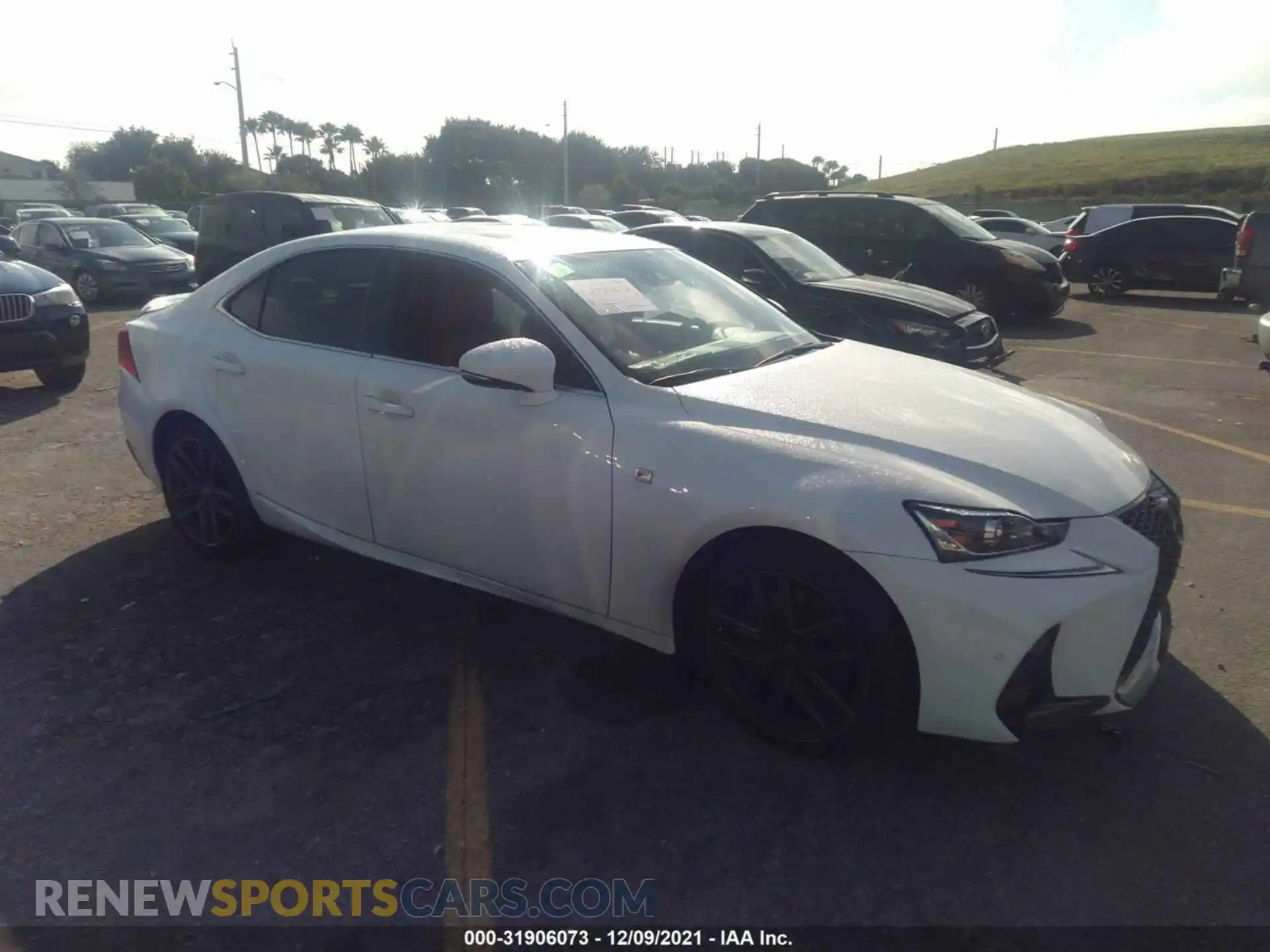 1 Photograph of a damaged car JTHGA1D22L5103522 LEXUS IS 2020