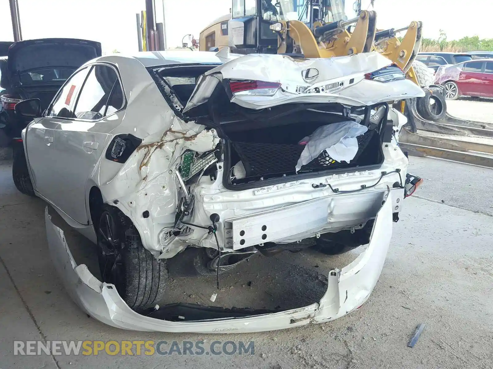 3 Photograph of a damaged car JTHGA1D25L5104664 LEXUS IS 2020