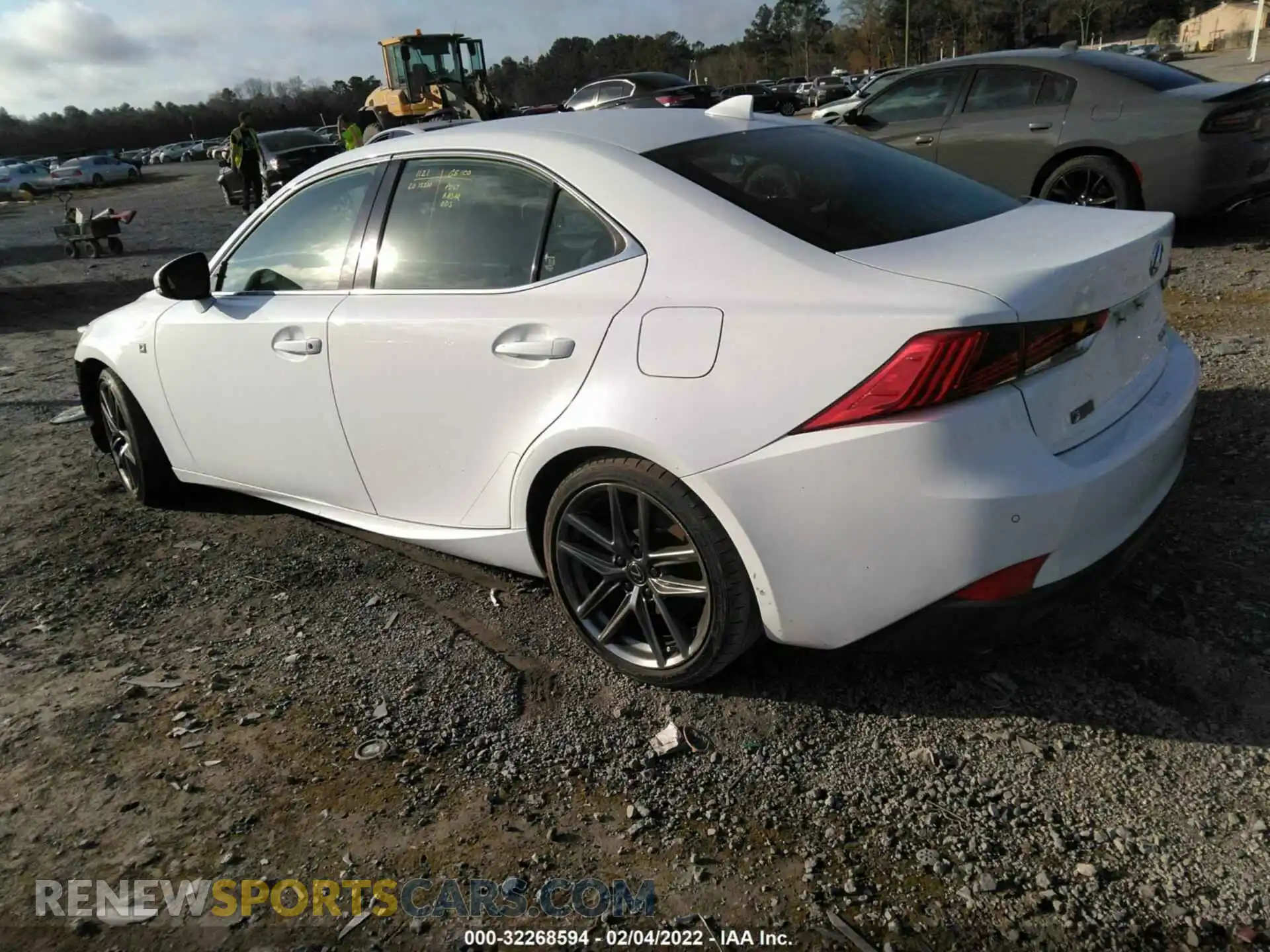3 Photograph of a damaged car JTHGA1D26L5102695 LEXUS IS 2020