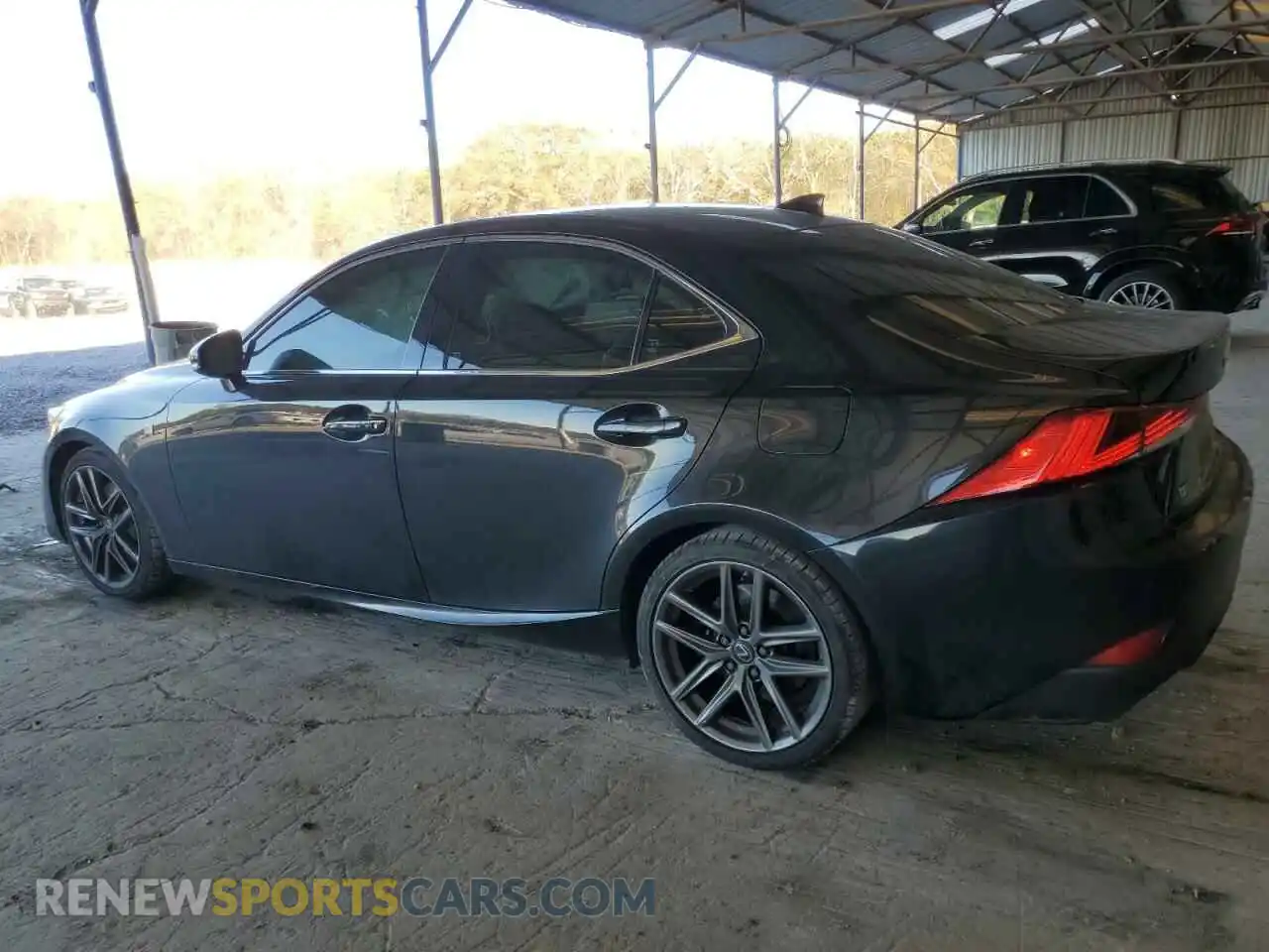 2 Photograph of a damaged car JTHGA1D26L5102986 LEXUS IS 2020