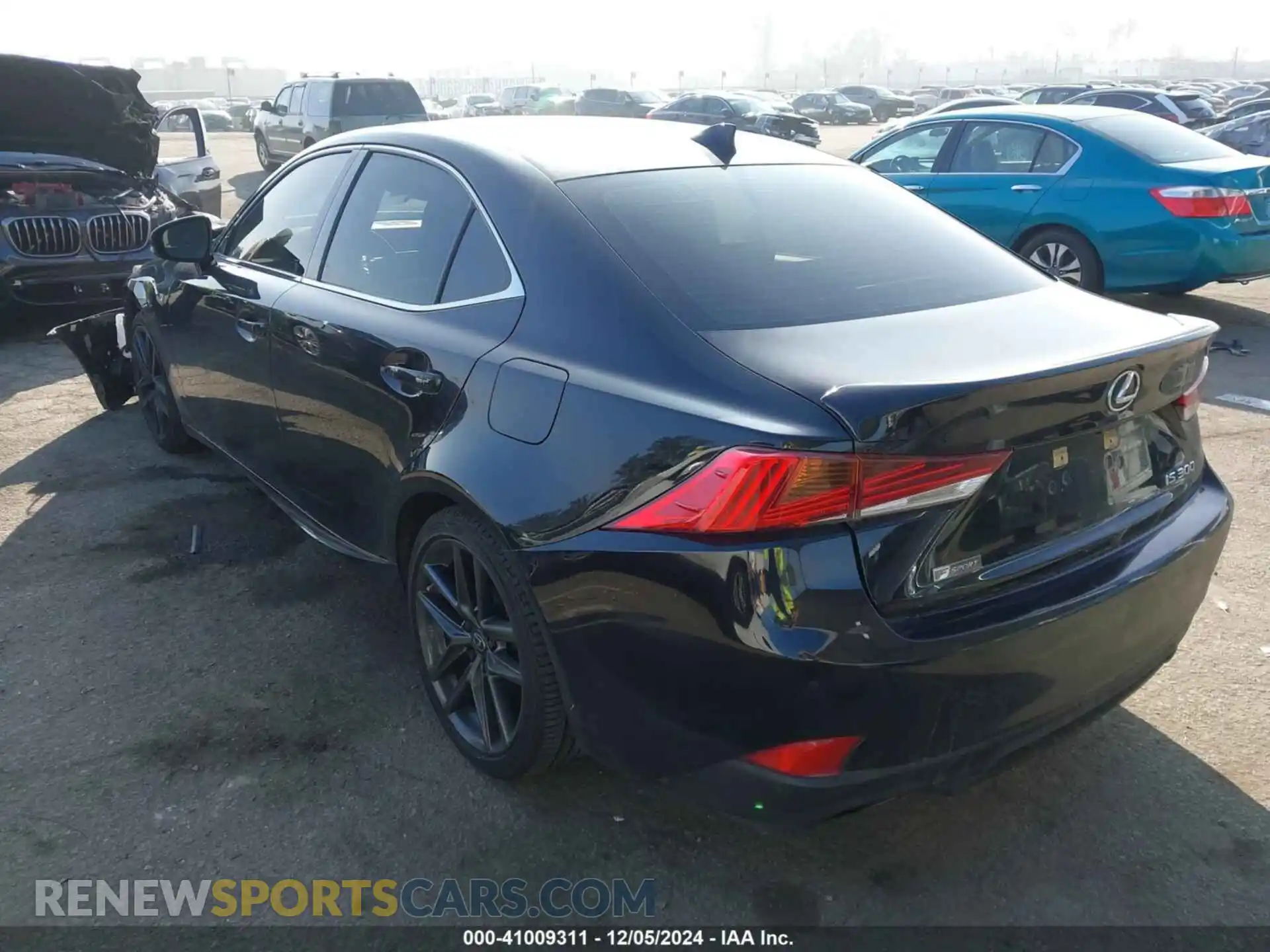3 Photograph of a damaged car JTHGA1D26L5106214 LEXUS IS 2020