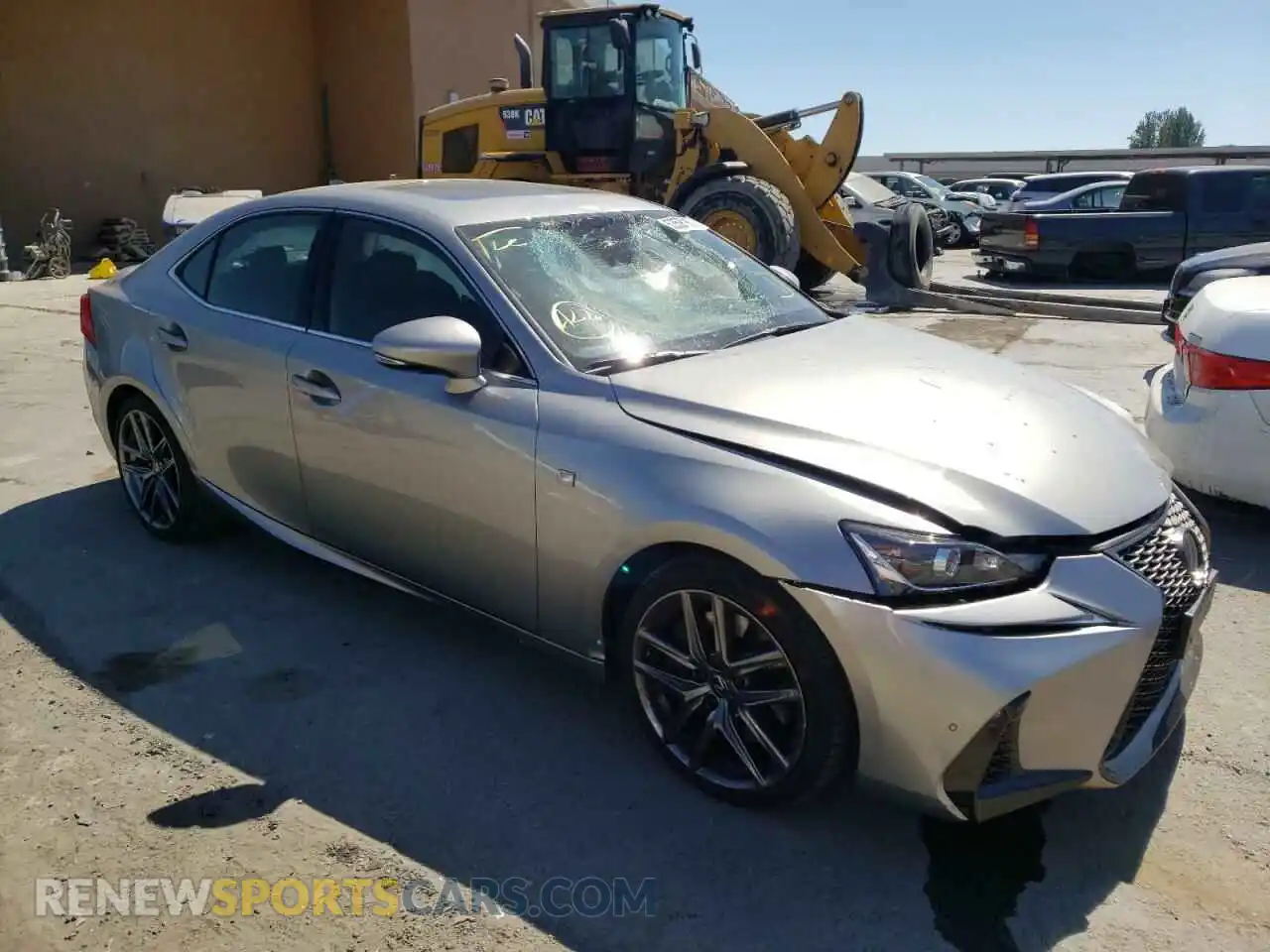 1 Photograph of a damaged car JTHGA1D28L5103329 LEXUS IS 2020