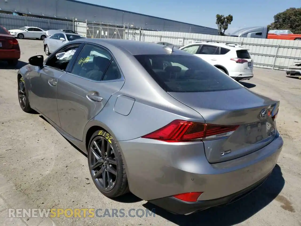 3 Photograph of a damaged car JTHGA1D28L5103329 LEXUS IS 2020