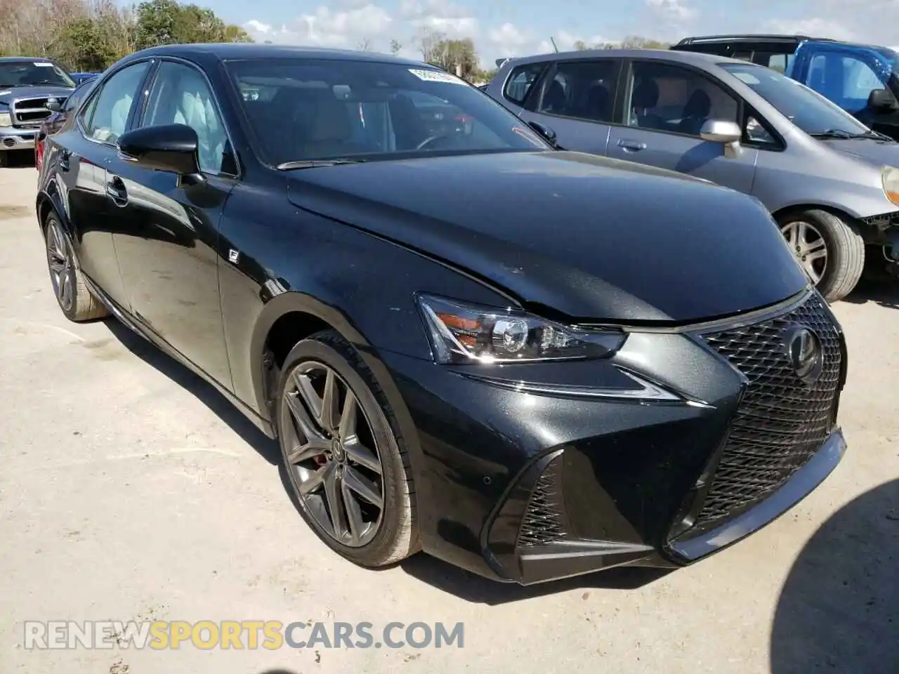 1 Photograph of a damaged car JTHGZ1B21L5036469 LEXUS IS 2020
