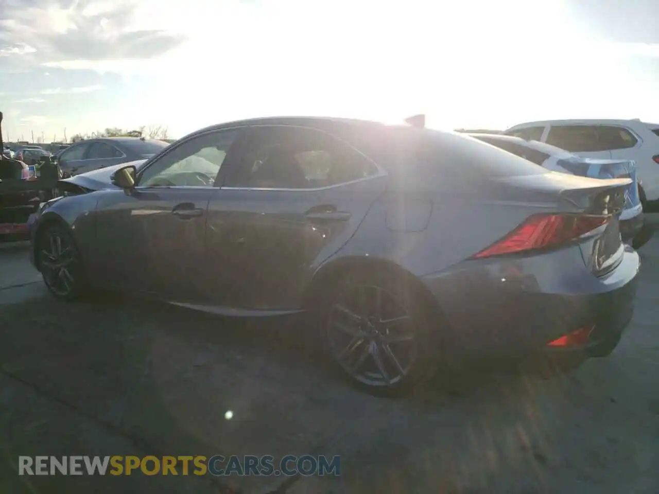 2 Photograph of a damaged car JTHGZ1B23L5036361 LEXUS IS 2020