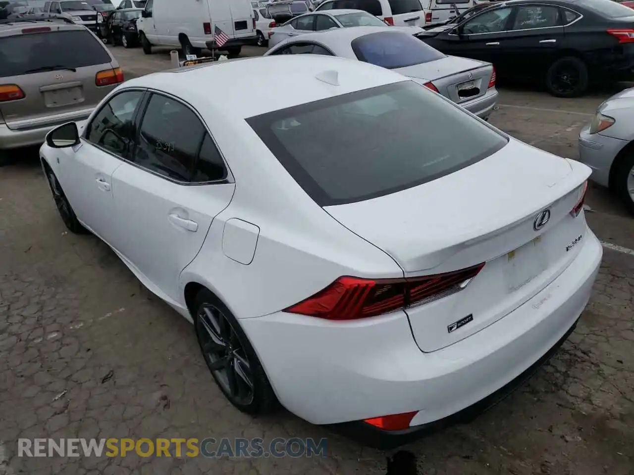 3 Photograph of a damaged car JTHGZ1B24L5035994 LEXUS IS 2020