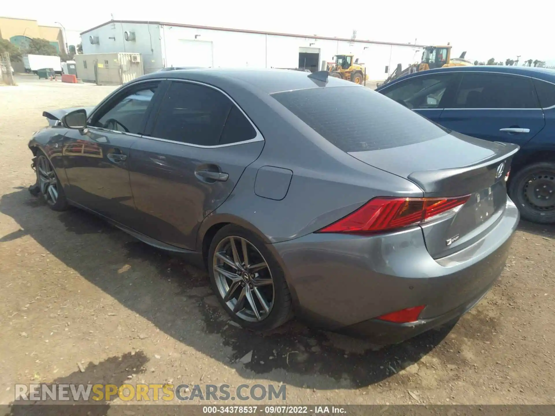 3 Photograph of a damaged car JTHGZ1B24L5036191 LEXUS IS 2020