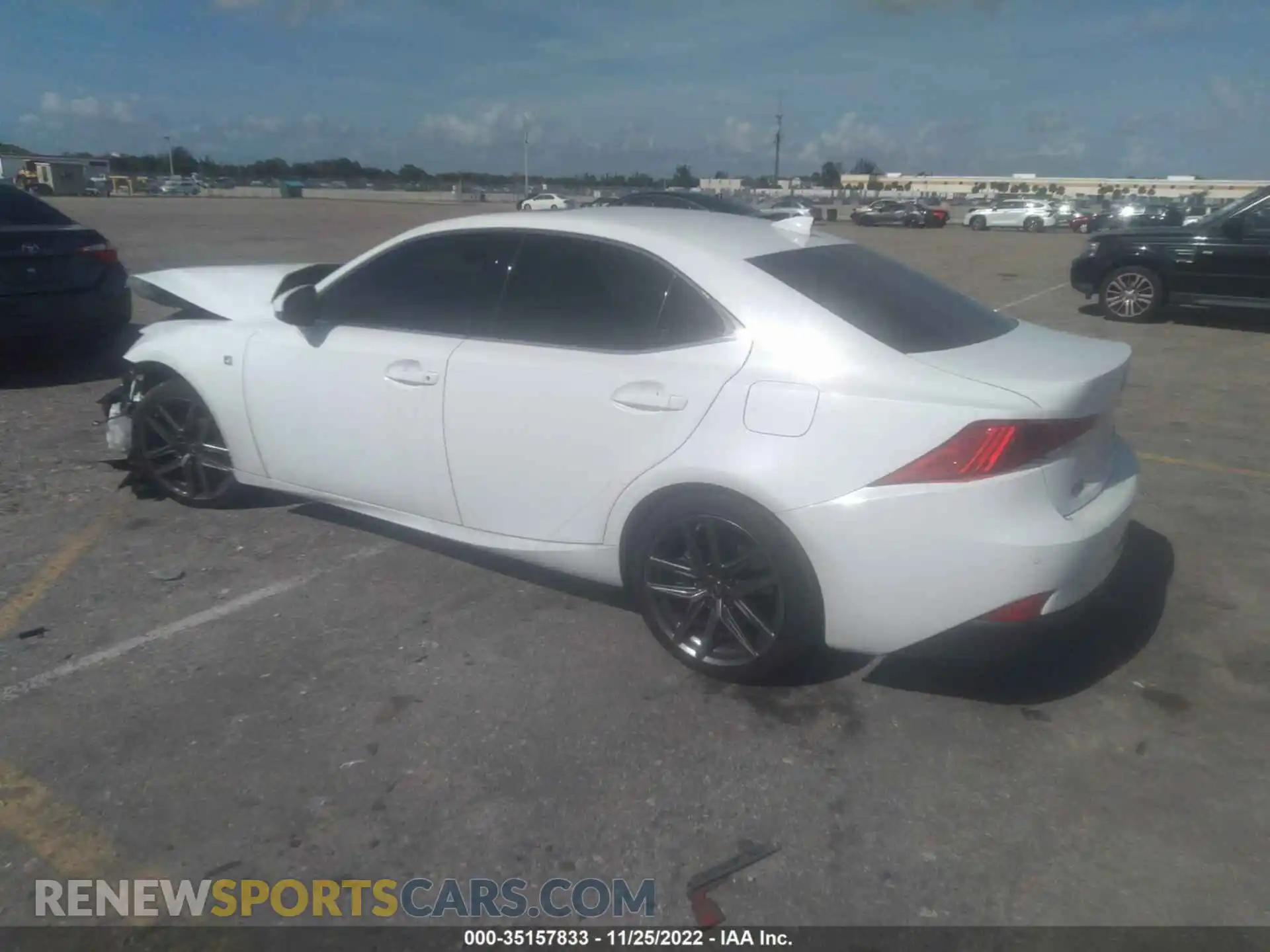 3 Photograph of a damaged car JTHGZ1B24L5037048 LEXUS IS 2020