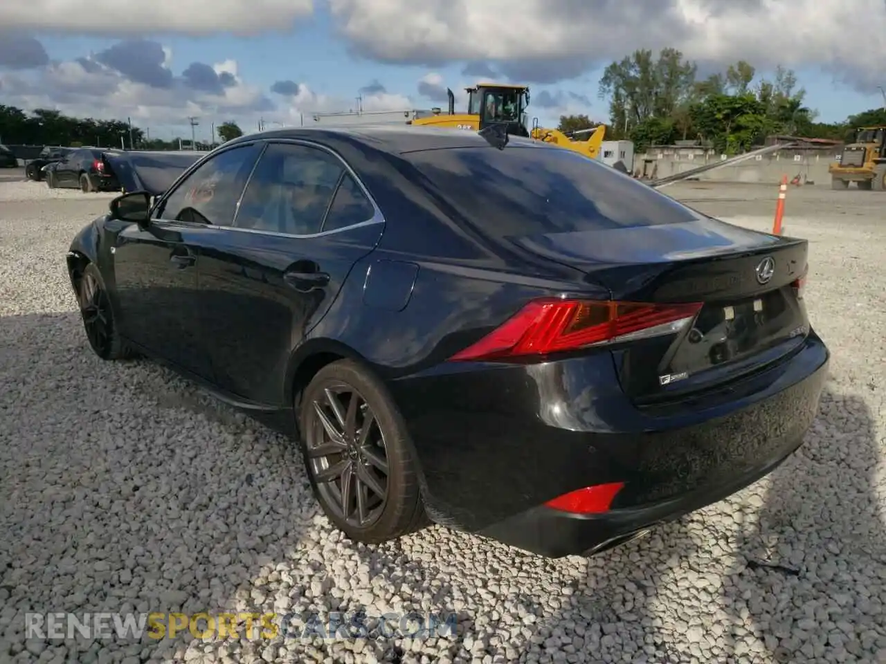3 Photograph of a damaged car JTHGZ1B25L5036071 LEXUS IS 2020