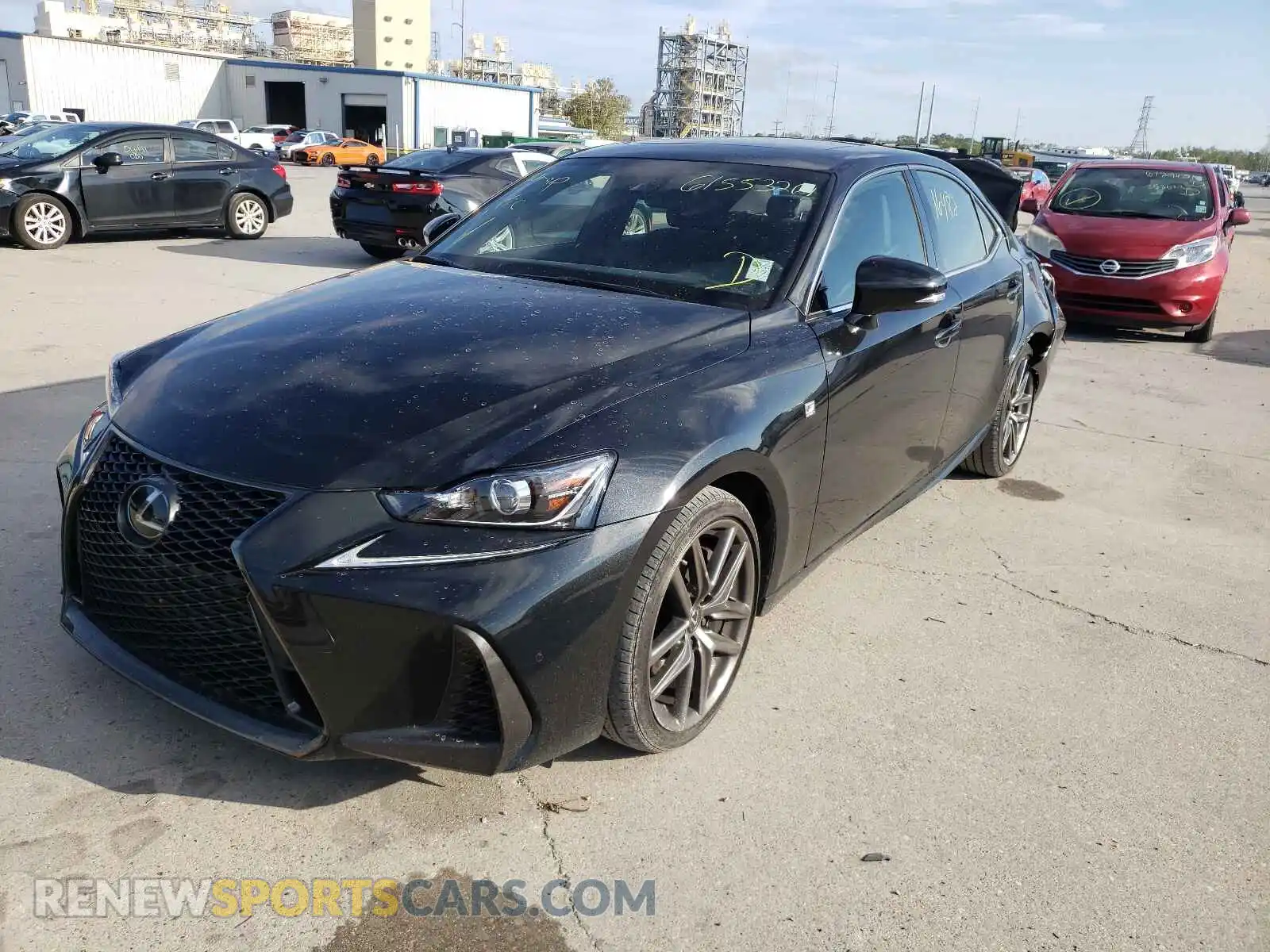 2 Photograph of a damaged car JTHGZ1B28L5035948 LEXUS IS 2020