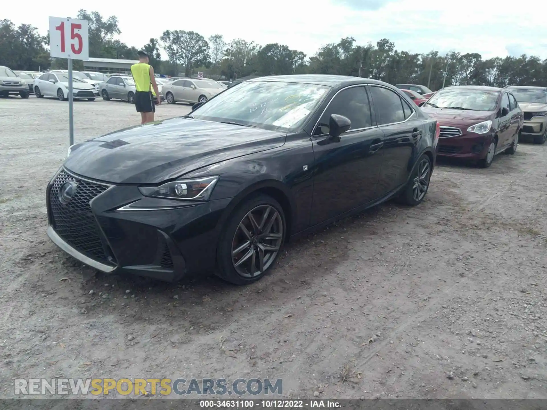 2 Photograph of a damaged car JTHGZ1B28L5036923 LEXUS IS 2020