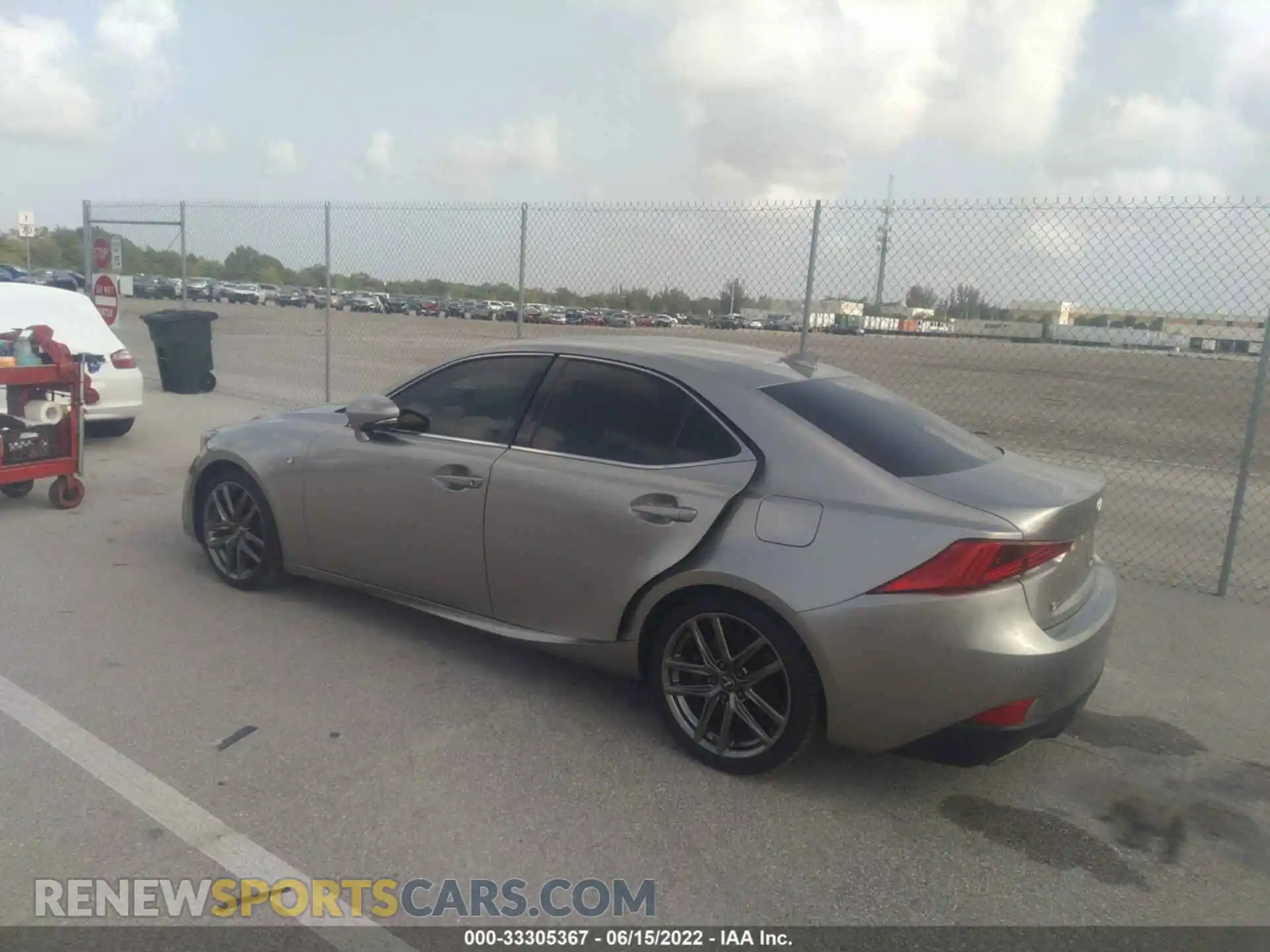 3 Photograph of a damaged car JTHGZ1E21L5017318 LEXUS IS 2020