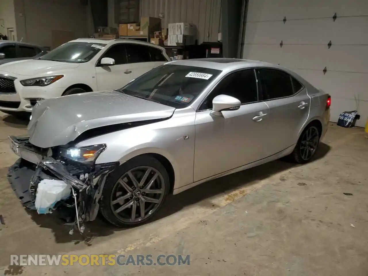 1 Photograph of a damaged car JTHGZ1E21L5017688 LEXUS IS 2020