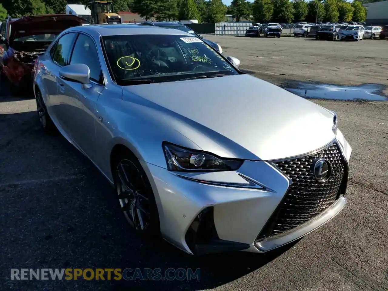 1 Photograph of a damaged car JTHGZ1E25L5017659 LEXUS IS 2020