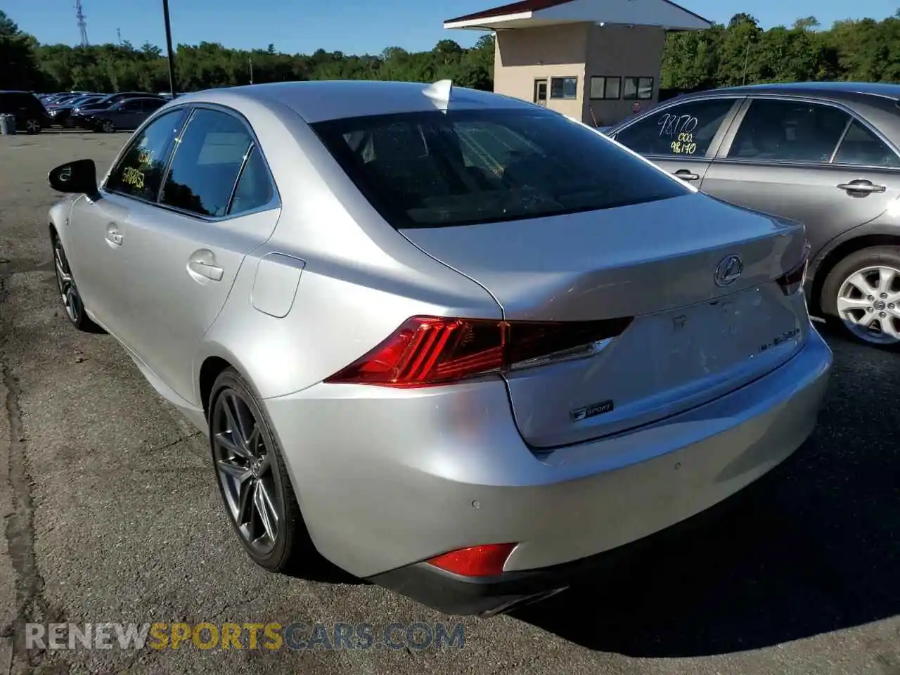 3 Photograph of a damaged car JTHGZ1E25L5017659 LEXUS IS 2020