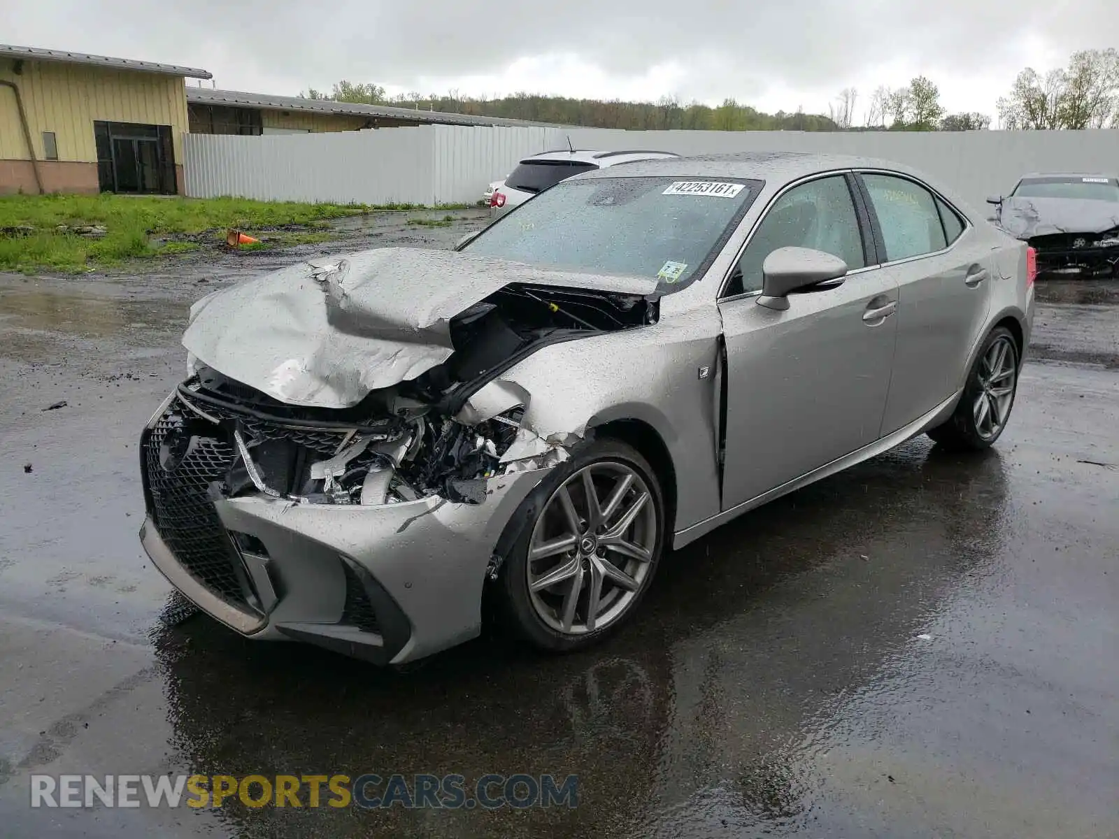2 Photograph of a damaged car JTHGZ1E29L5017972 LEXUS IS 2020
