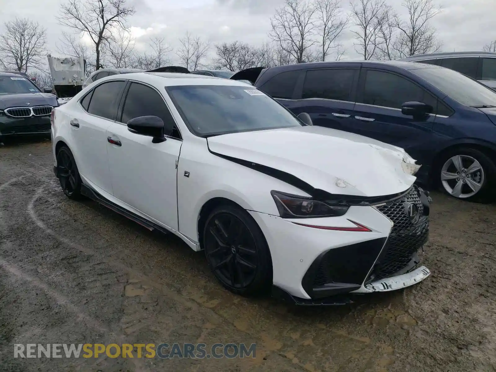 1 Photograph of a damaged car JTHGZ1E2XL5017916 LEXUS IS 2020