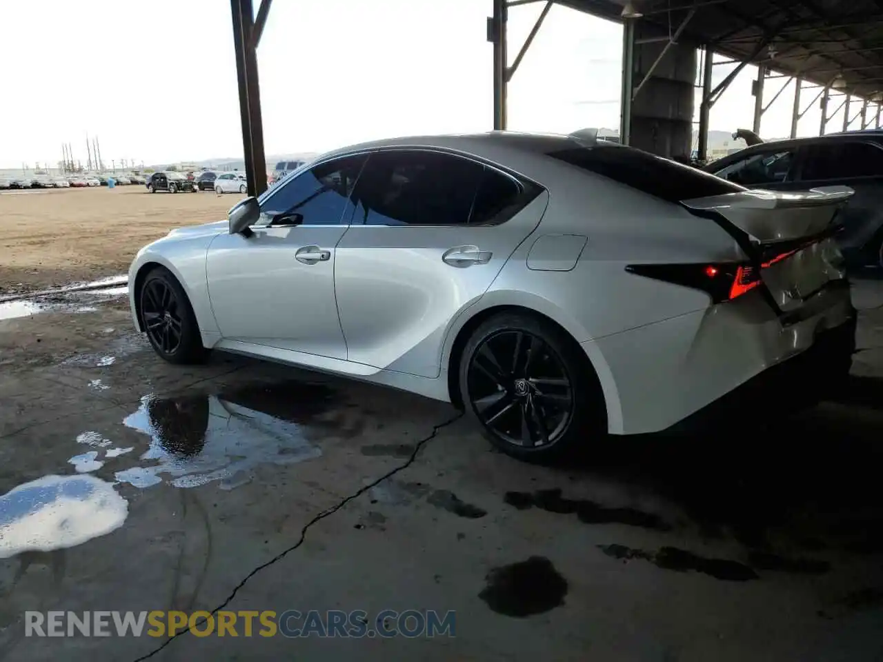 2 Photograph of a damaged car JTHAA1D21M5110159 LEXUS IS 2021