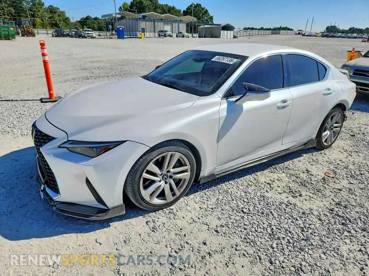 1 fotografías del automóvil dañado JTHAA1D21M5114650 LEXUS IS 2021