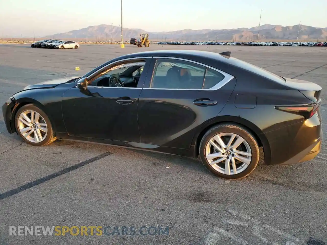 2 Photograph of a damaged car JTHAA1D22M5116973 LEXUS IS 2021