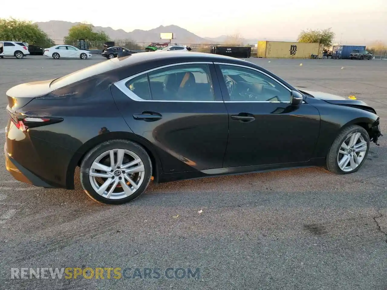 3 Photograph of a damaged car JTHAA1D22M5116973 LEXUS IS 2021