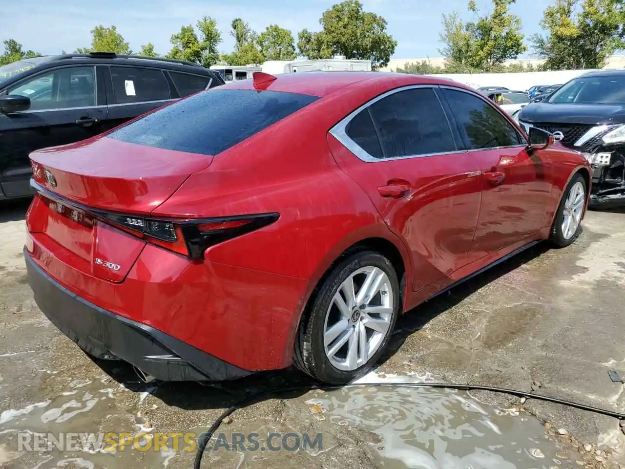 3 Photograph of a damaged car JTHAA1D26M5111162 LEXUS IS 2021