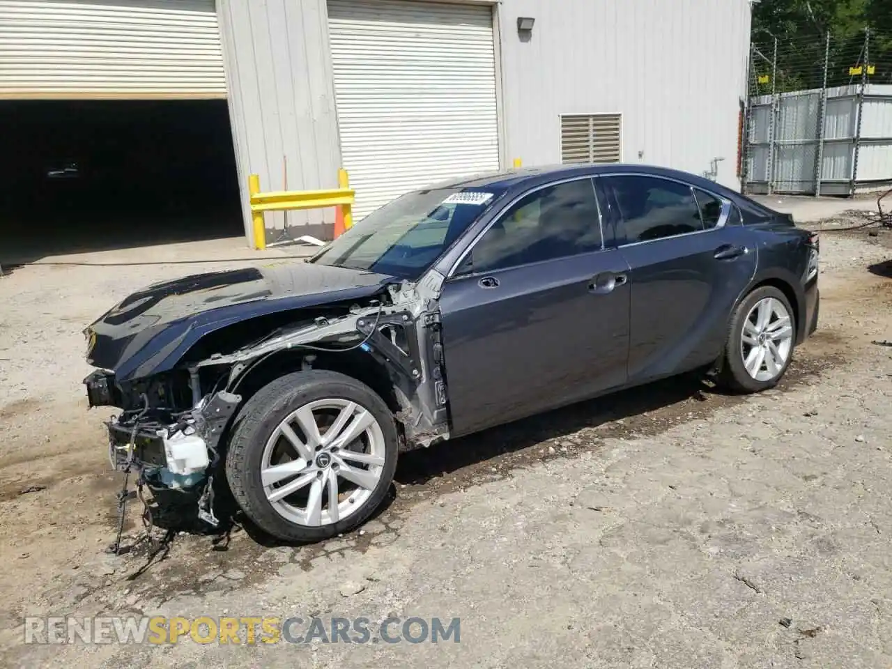 1 fotografías del automóvil dañado JTHAA1D26M5113445 LEXUS IS 2021
