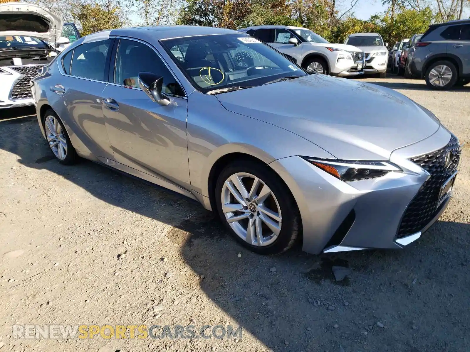 1 fotografías del automóvil dañado JTHC81F21M5043824 LEXUS IS 2021