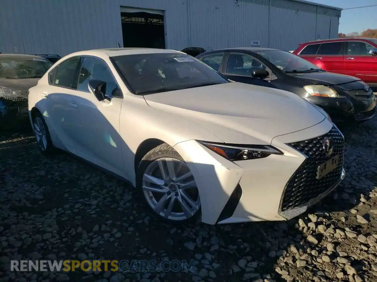 1 Photograph of a damaged car JTHC81F24M5044210 LEXUS IS 2021