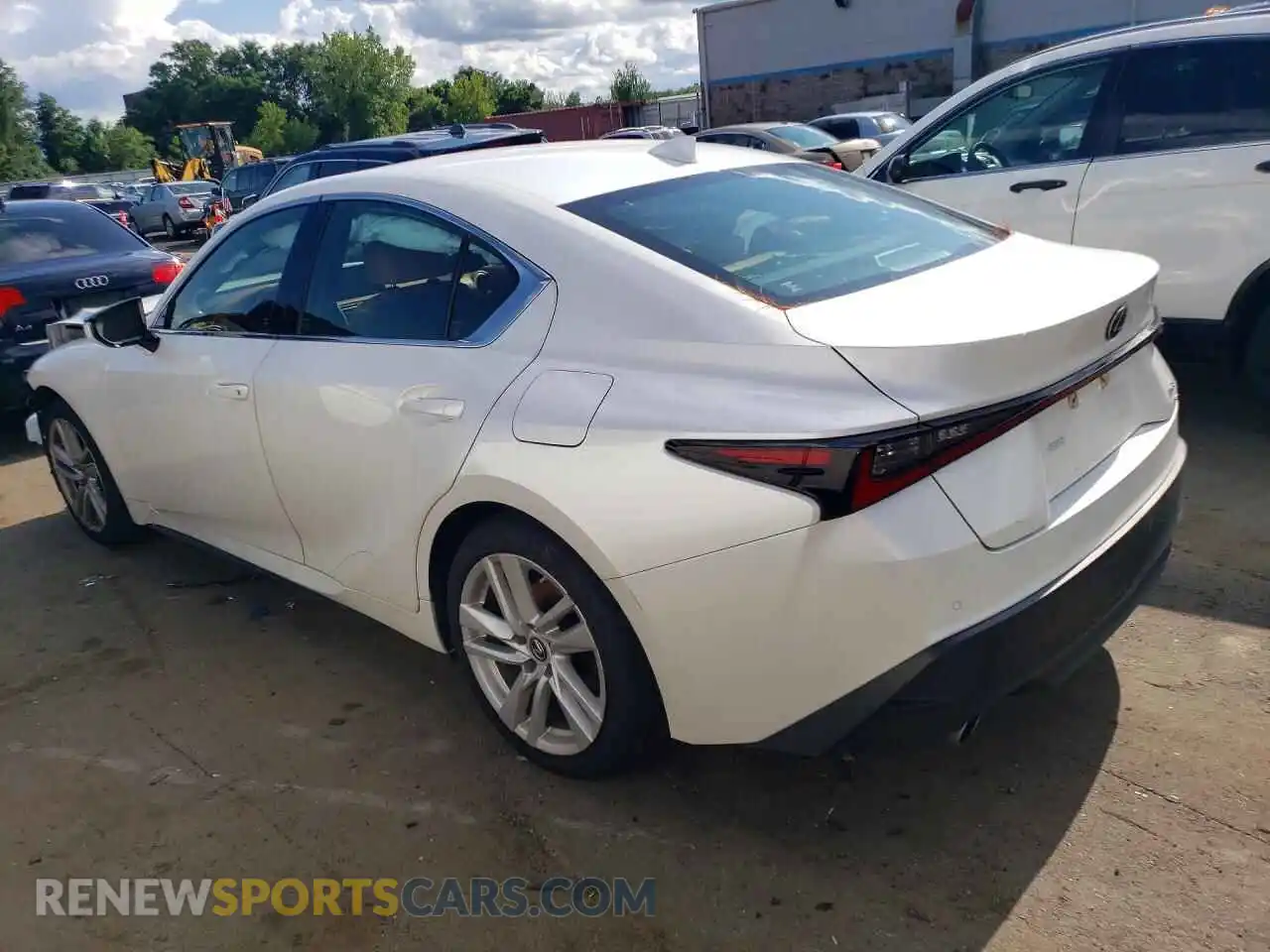 2 Photograph of a damaged car JTHC81F29M5045319 LEXUS IS 2021