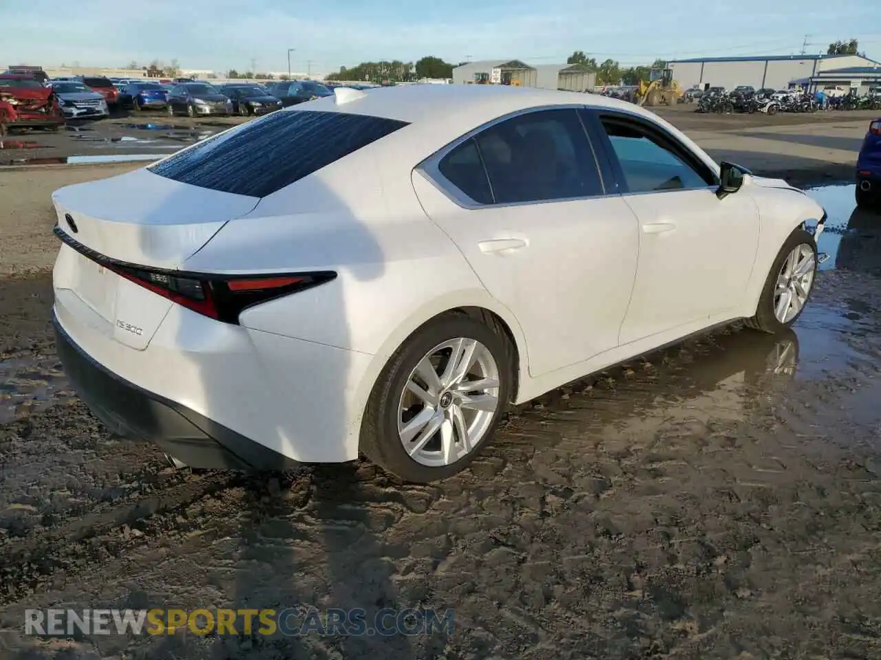 3 Photograph of a damaged car JTHCA1D22M5110549 LEXUS IS 2021