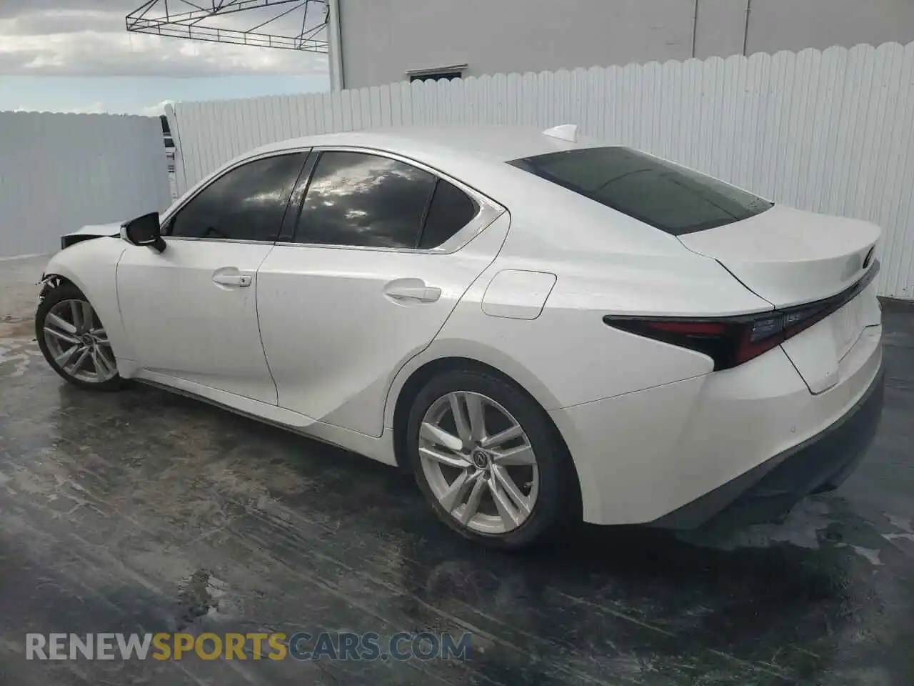 2 Photograph of a damaged car JTHCA1D24M5115025 LEXUS IS 2021