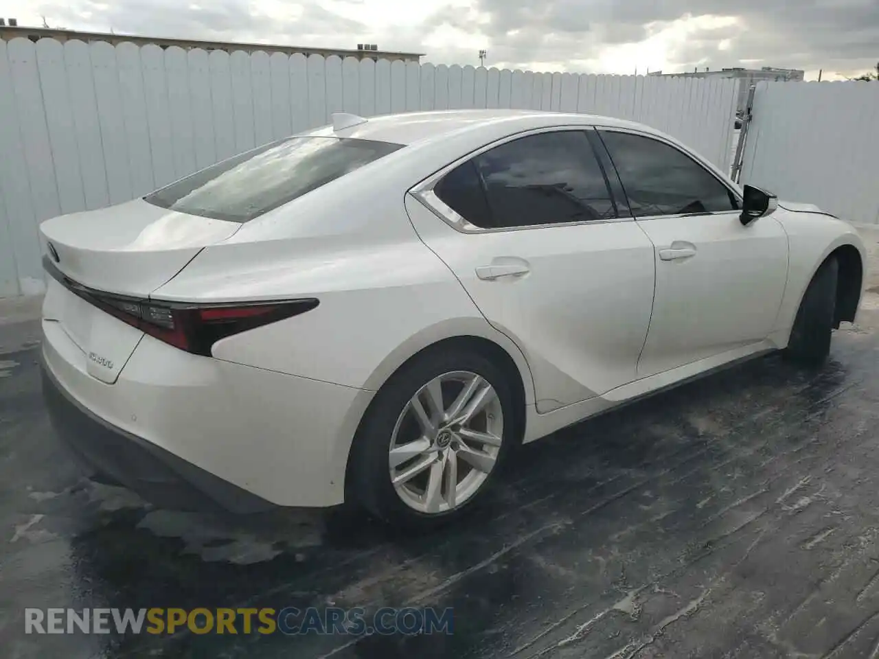 3 Photograph of a damaged car JTHCA1D24M5115025 LEXUS IS 2021