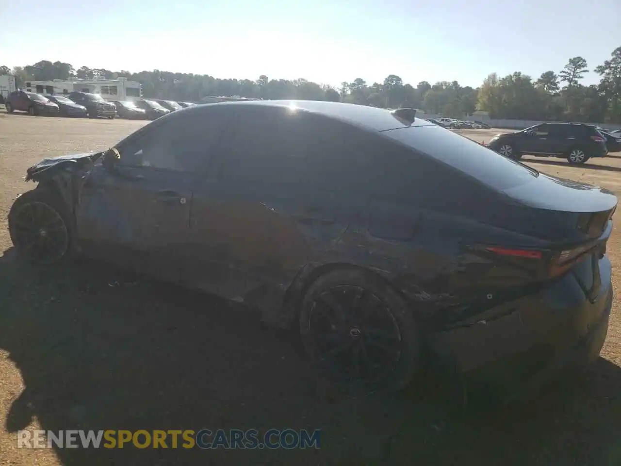 2 Photograph of a damaged car JTHCA1D25M5115714 LEXUS IS 2021